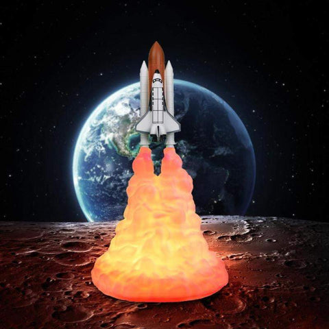 Space Shuttle Take Off Lamp