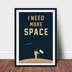 Space Poster Wall Art - Canvas Print