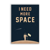 Space Poster Wall Art - Canvas Print