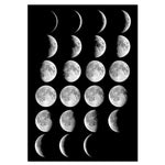 Moon Phases Wall Art